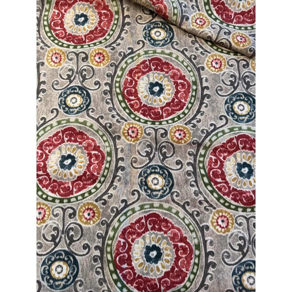 Mill Creek Fabrics Upholstery Fabric 98"x24" Multicolor Medallion Boho
